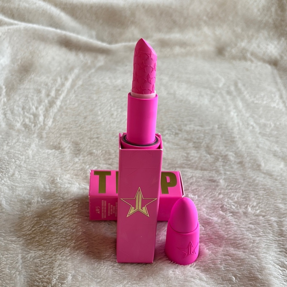 Pink Lipstick with Star Logo
